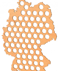 Beercap collector in the shape of Germany