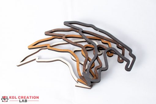 Race Circuit Art Desk Art