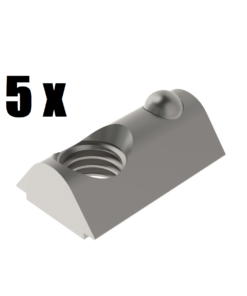 Roll-in T-slot nut sim racing