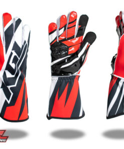 Phantom Grip (Red/White/Black) KGL Sim Racing Gloves